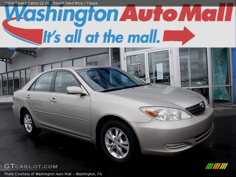 Desert Sand Mica / Taupe 2004 Toyota Camry LE V6