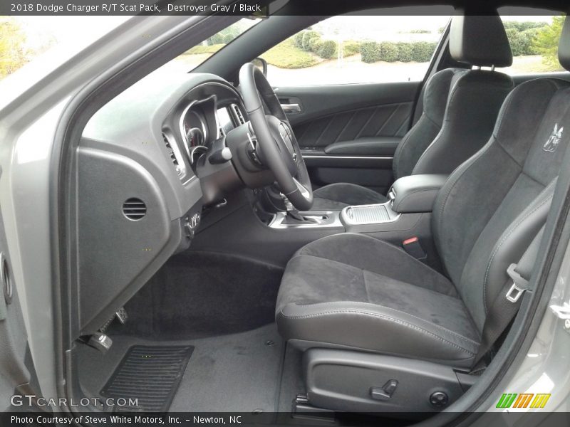 Destroyer Gray / Black 2018 Dodge Charger R/T Scat Pack