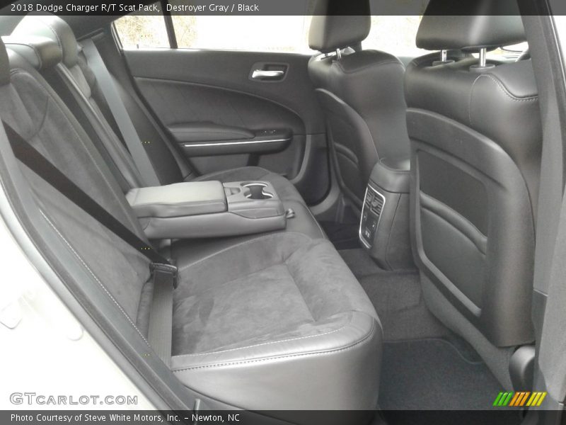 Destroyer Gray / Black 2018 Dodge Charger R/T Scat Pack