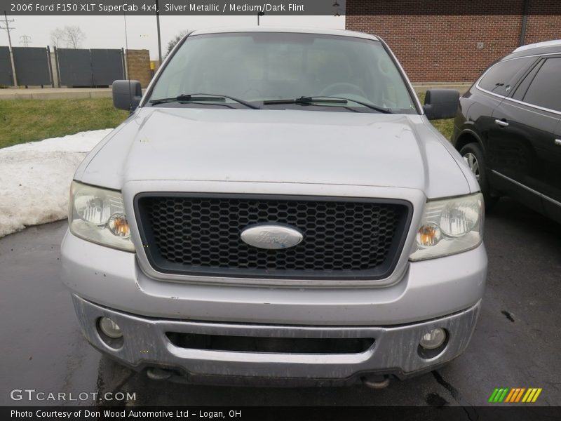 Silver Metallic / Medium/Dark Flint 2006 Ford F150 XLT SuperCab 4x4