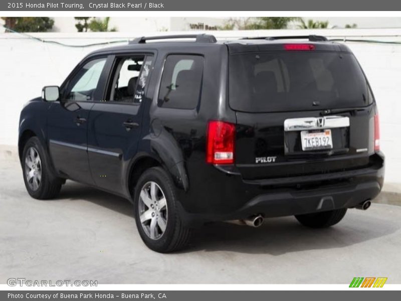Crystal Black Pearl / Black 2015 Honda Pilot Touring