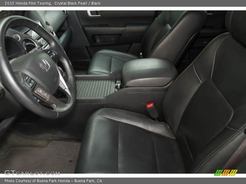 Crystal Black Pearl / Black 2015 Honda Pilot Touring