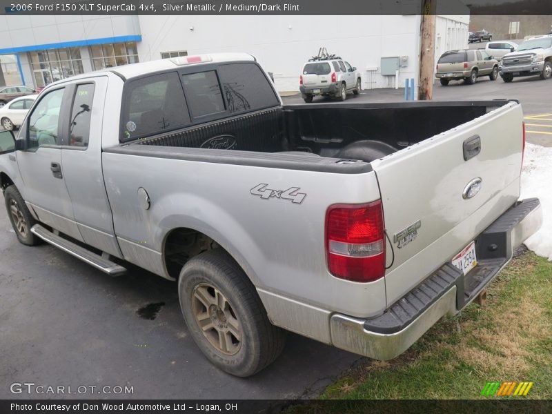 Silver Metallic / Medium/Dark Flint 2006 Ford F150 XLT SuperCab 4x4