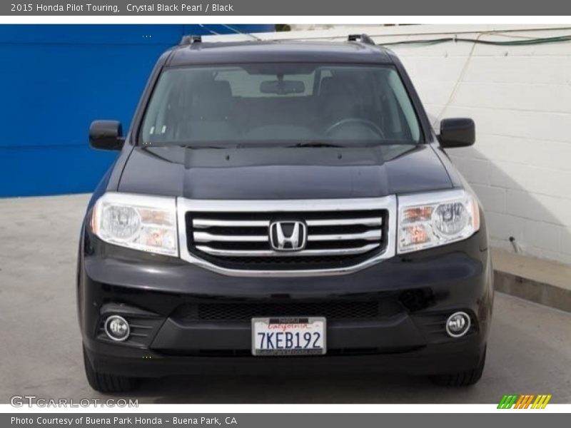 Crystal Black Pearl / Black 2015 Honda Pilot Touring