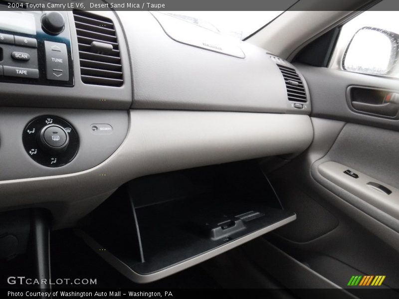 Desert Sand Mica / Taupe 2004 Toyota Camry LE V6