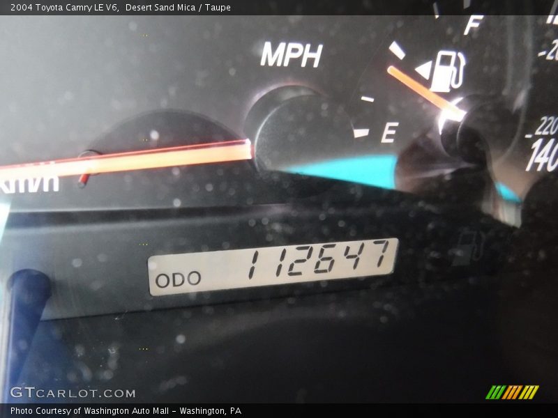 Desert Sand Mica / Taupe 2004 Toyota Camry LE V6