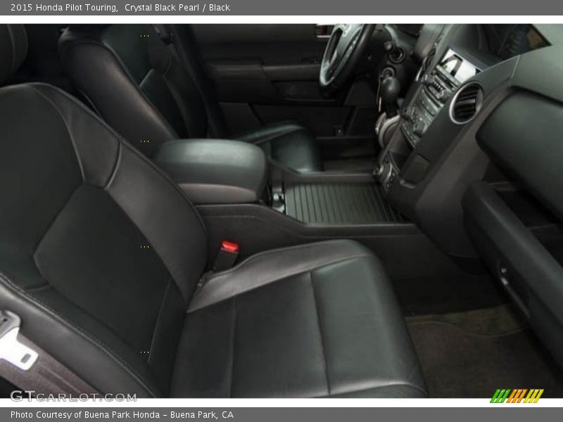 Crystal Black Pearl / Black 2015 Honda Pilot Touring