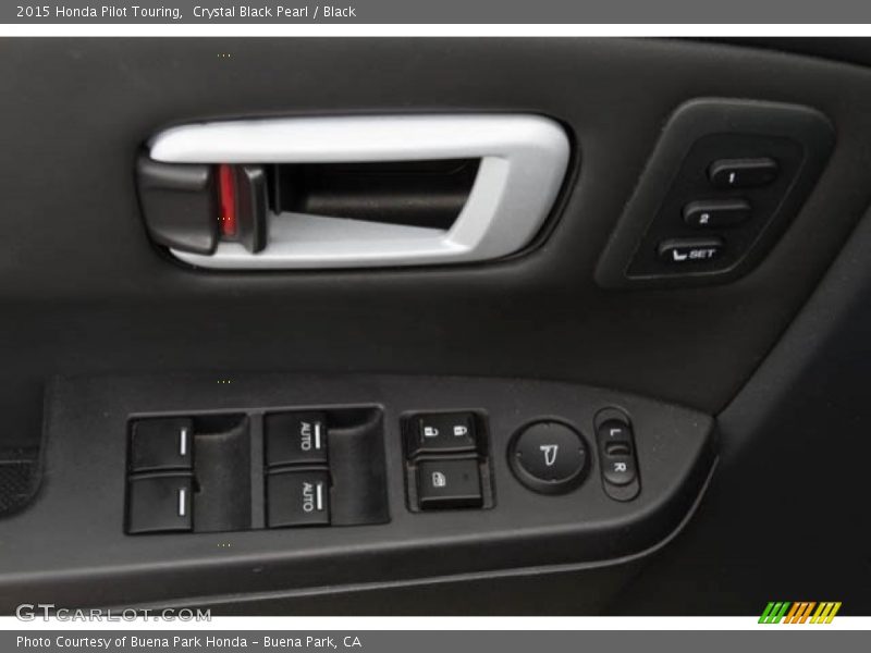 Crystal Black Pearl / Black 2015 Honda Pilot Touring