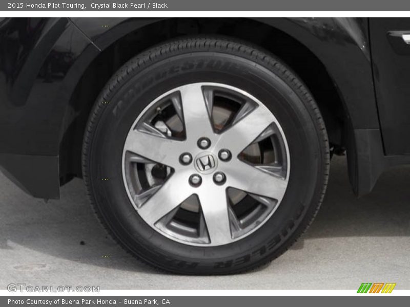 Crystal Black Pearl / Black 2015 Honda Pilot Touring
