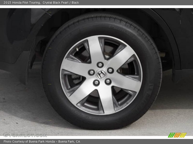 Crystal Black Pearl / Black 2015 Honda Pilot Touring