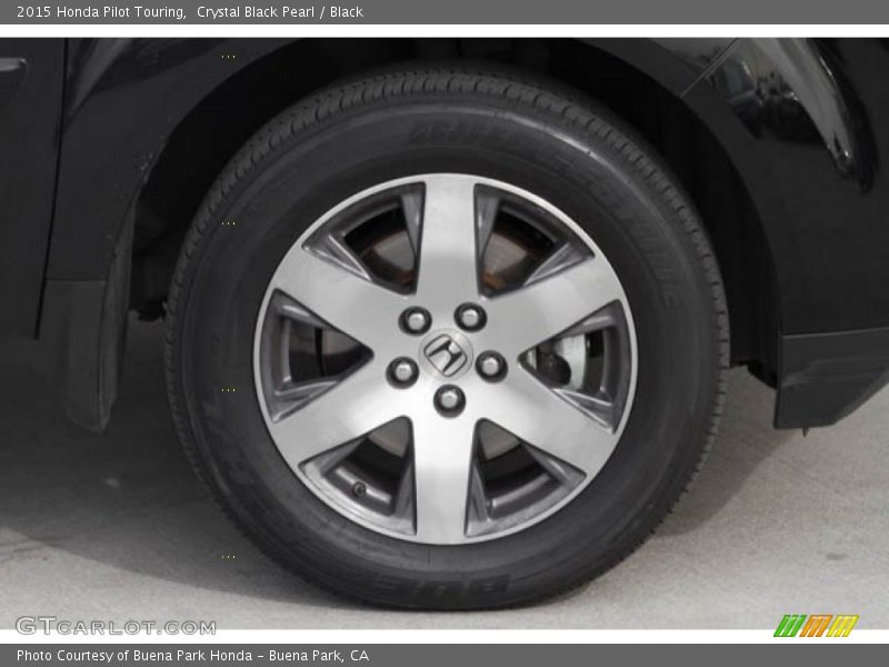 Crystal Black Pearl / Black 2015 Honda Pilot Touring