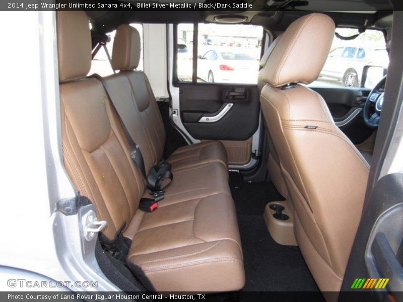 Billet Silver Metallic / Black/Dark Saddle 2014 Jeep Wrangler Unlimited Sahara 4x4