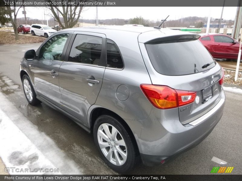 Mercury Gray / Black 2015 Mitsubishi Outlander Sport SE AWC