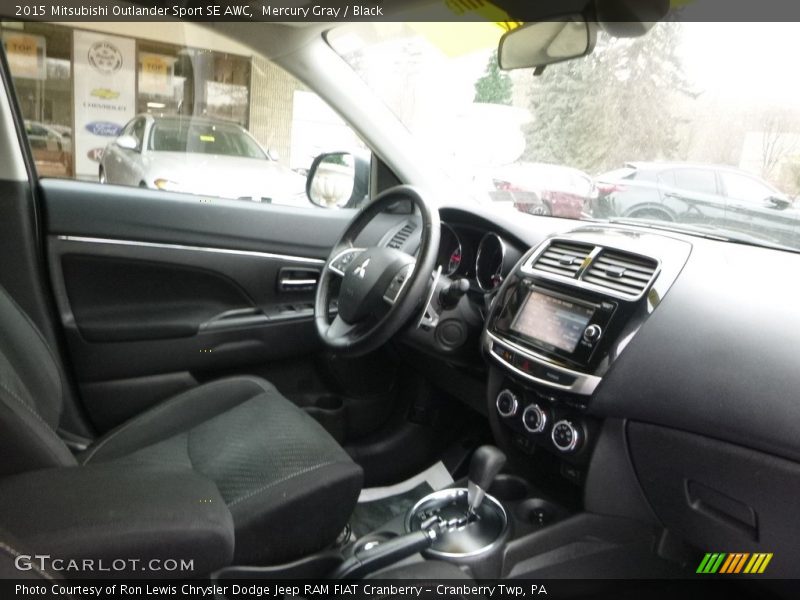 Mercury Gray / Black 2015 Mitsubishi Outlander Sport SE AWC