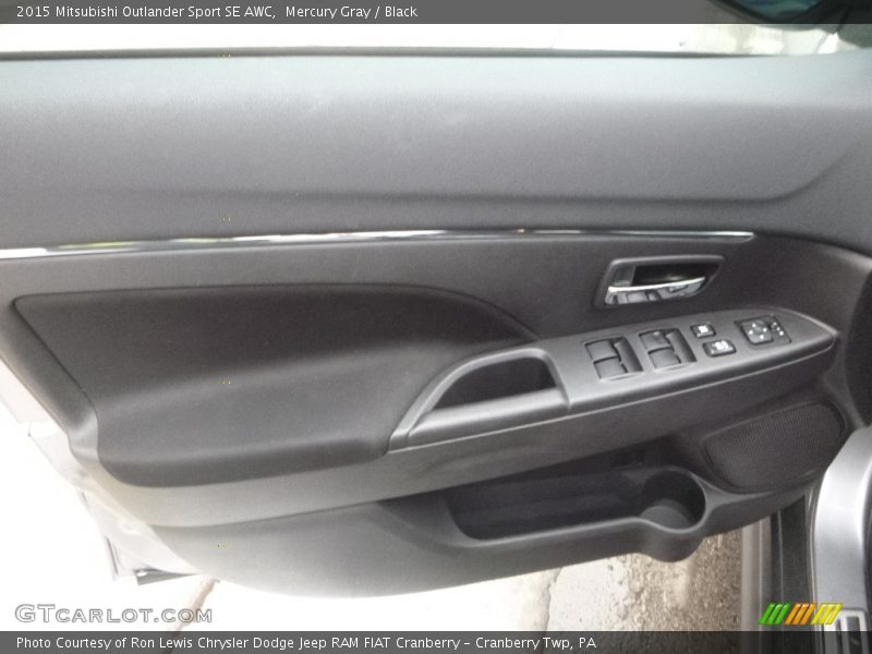 Mercury Gray / Black 2015 Mitsubishi Outlander Sport SE AWC