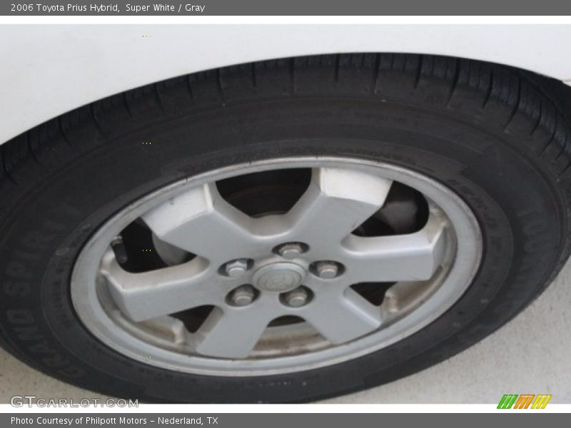 Super White / Gray 2006 Toyota Prius Hybrid