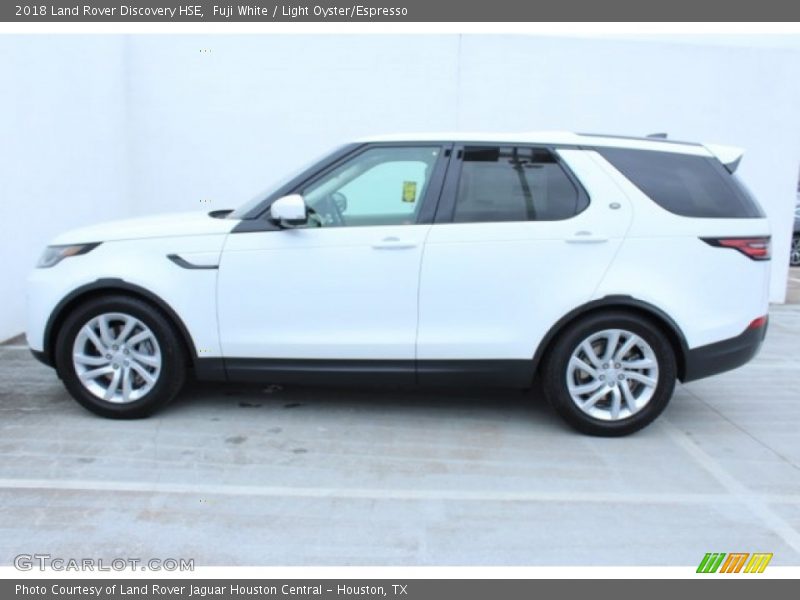 Fuji White / Light Oyster/Espresso 2018 Land Rover Discovery HSE