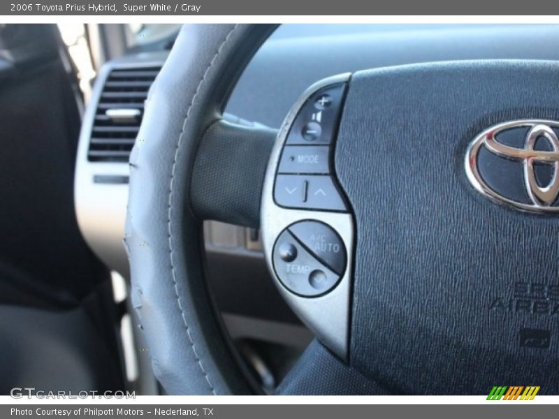 Super White / Gray 2006 Toyota Prius Hybrid