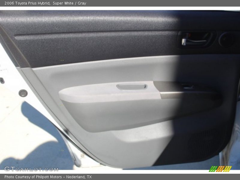 Super White / Gray 2006 Toyota Prius Hybrid