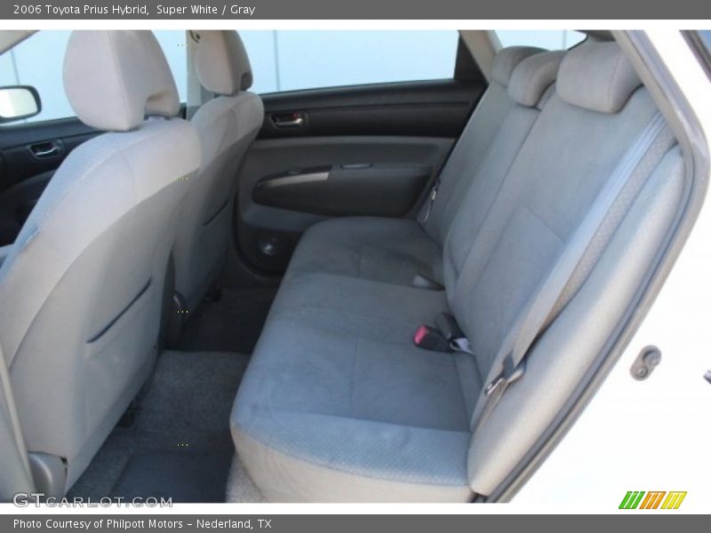 Super White / Gray 2006 Toyota Prius Hybrid