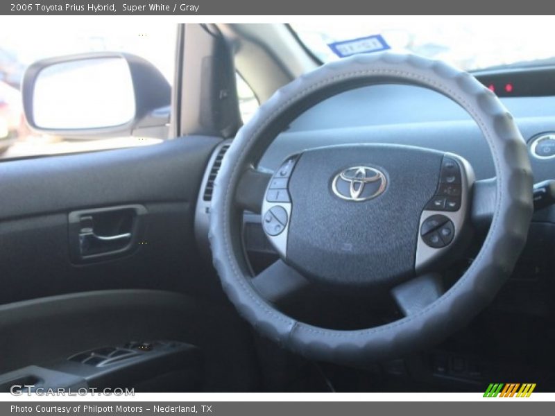 Super White / Gray 2006 Toyota Prius Hybrid