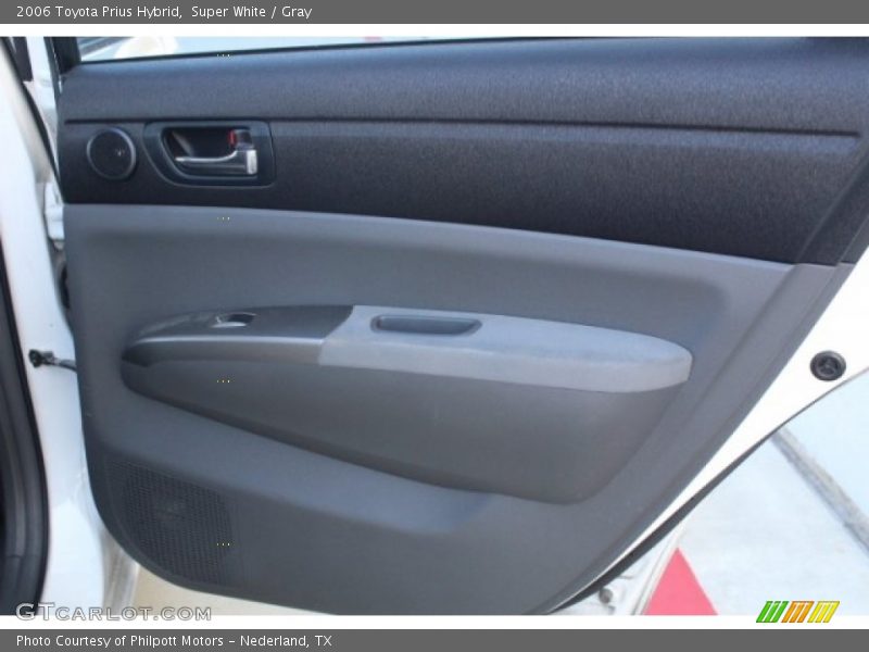 Super White / Gray 2006 Toyota Prius Hybrid