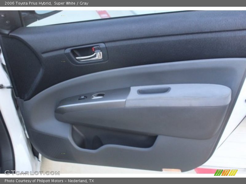 Super White / Gray 2006 Toyota Prius Hybrid