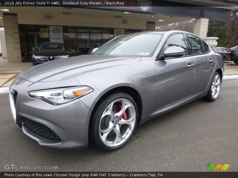 Front 3/4 View of 2018 Giulia Ti AWD