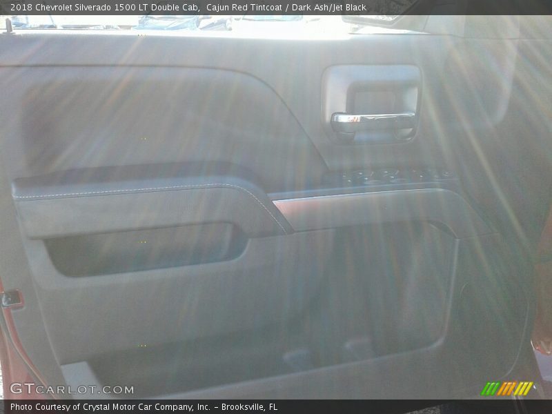 Cajun Red Tintcoat / Dark Ash/Jet Black 2018 Chevrolet Silverado 1500 LT Double Cab