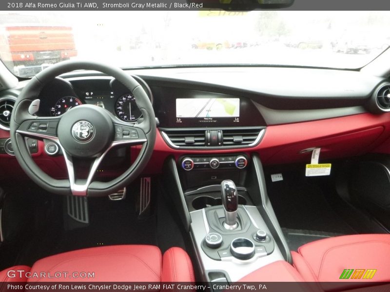 Front Seat of 2018 Giulia Ti AWD