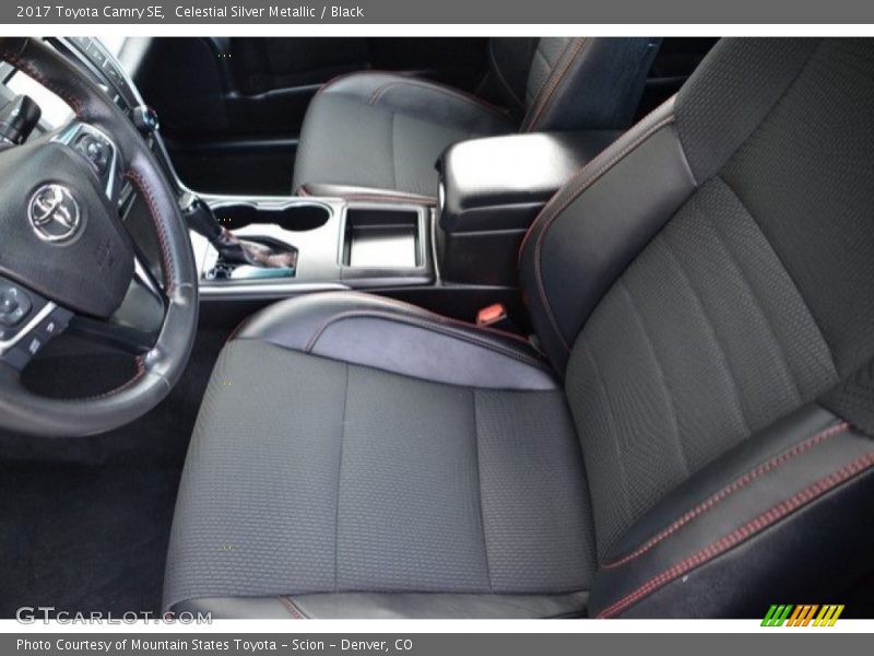 Celestial Silver Metallic / Black 2017 Toyota Camry SE