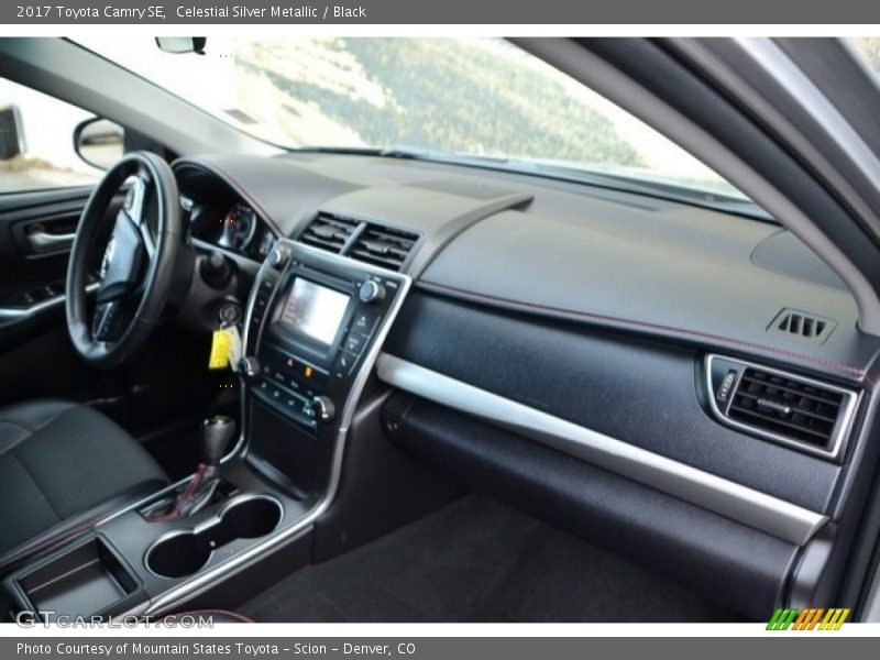 Celestial Silver Metallic / Black 2017 Toyota Camry SE
