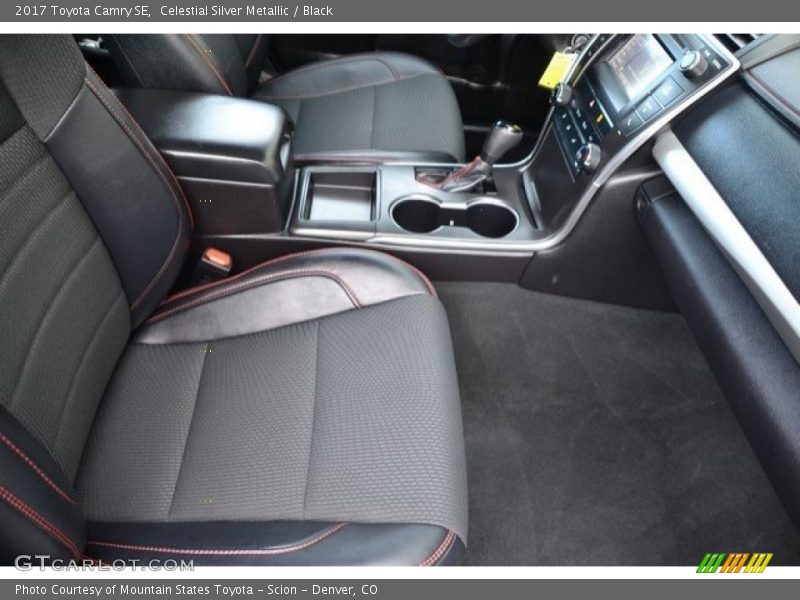 Celestial Silver Metallic / Black 2017 Toyota Camry SE