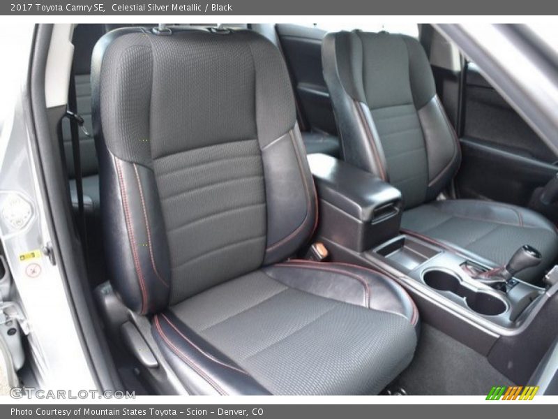 Celestial Silver Metallic / Black 2017 Toyota Camry SE