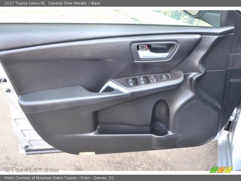 Celestial Silver Metallic / Black 2017 Toyota Camry SE