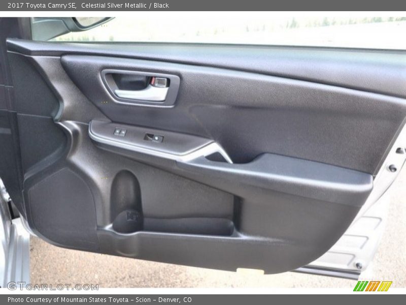 Celestial Silver Metallic / Black 2017 Toyota Camry SE