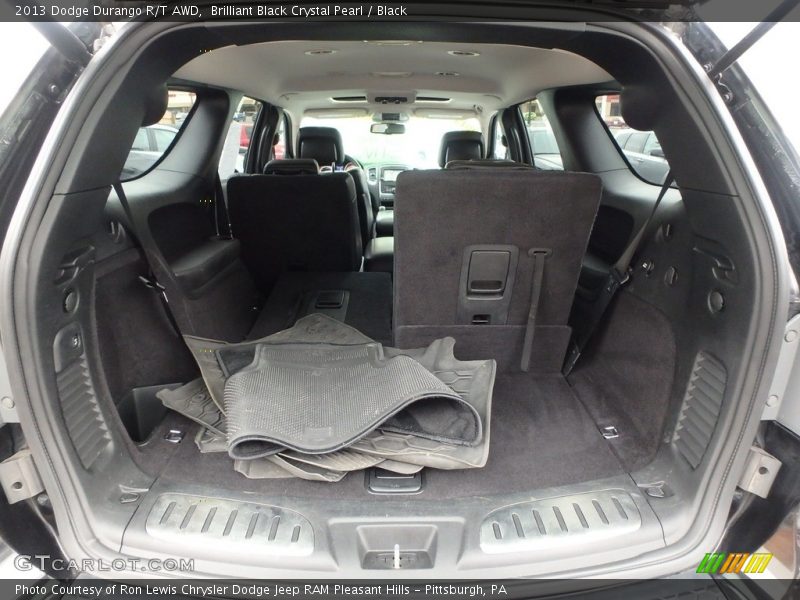 Brilliant Black Crystal Pearl / Black 2013 Dodge Durango R/T AWD