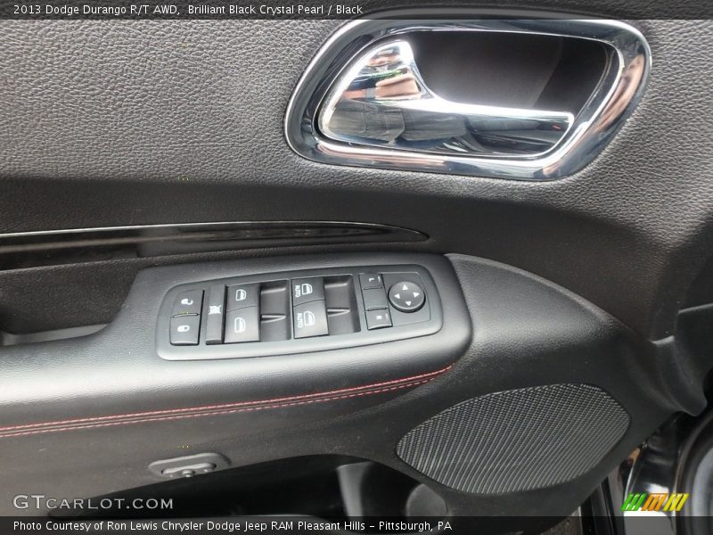 Brilliant Black Crystal Pearl / Black 2013 Dodge Durango R/T AWD