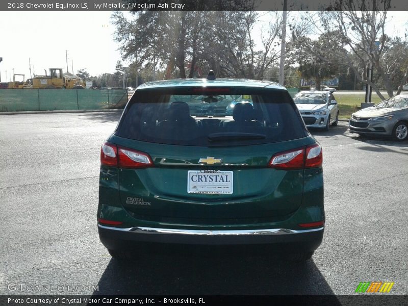 Ivy Metallic / Medium Ash Gray 2018 Chevrolet Equinox LS