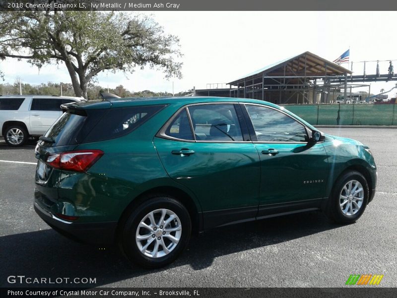 Ivy Metallic / Medium Ash Gray 2018 Chevrolet Equinox LS