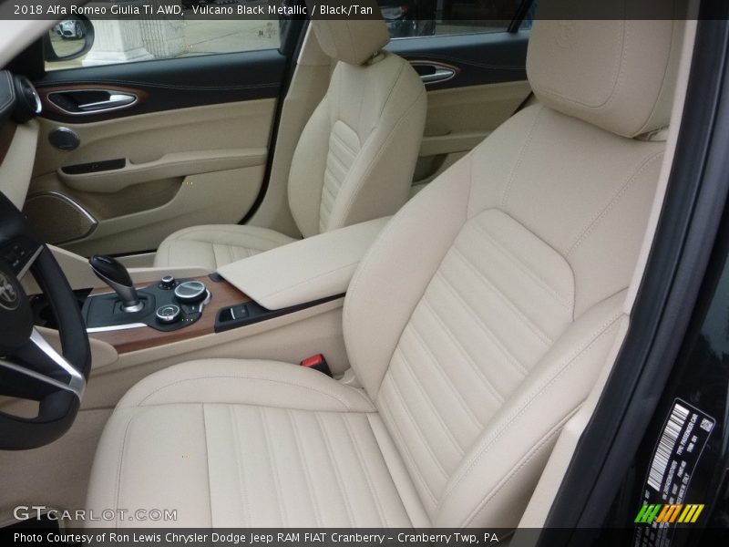 Front Seat of 2018 Giulia Ti AWD