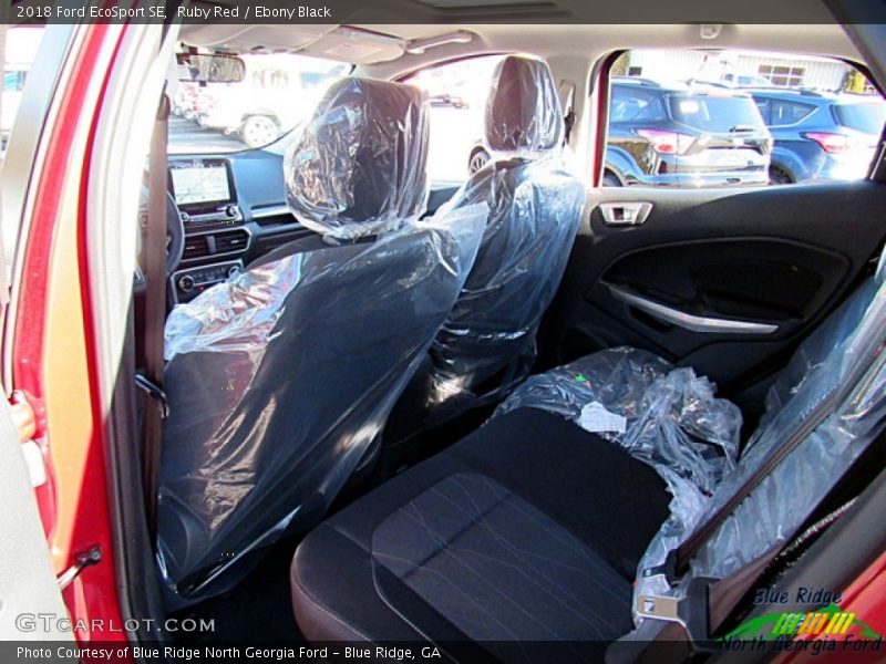 Ruby Red / Ebony Black 2018 Ford EcoSport SE