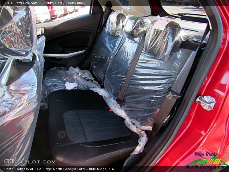 Ruby Red / Ebony Black 2018 Ford EcoSport SE