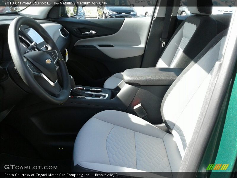 Ivy Metallic / Medium Ash Gray 2018 Chevrolet Equinox LS