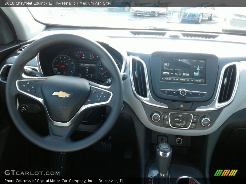 Ivy Metallic / Medium Ash Gray 2018 Chevrolet Equinox LS
