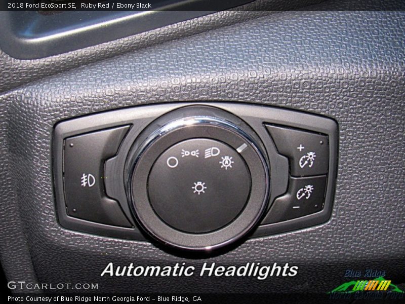 Ruby Red / Ebony Black 2018 Ford EcoSport SE