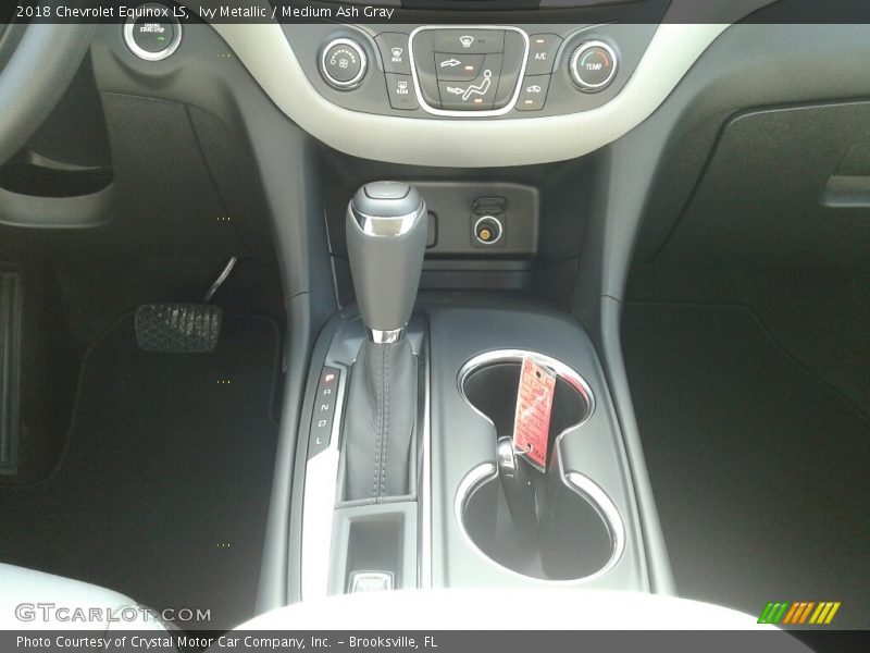 Ivy Metallic / Medium Ash Gray 2018 Chevrolet Equinox LS