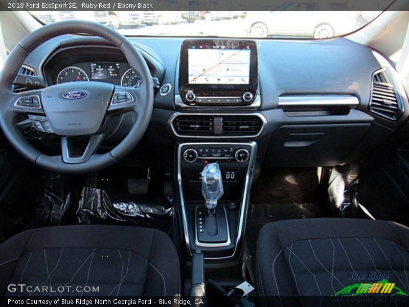 Ruby Red / Ebony Black 2018 Ford EcoSport SE