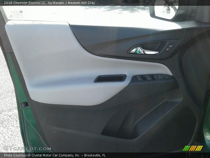 Ivy Metallic / Medium Ash Gray 2018 Chevrolet Equinox LS