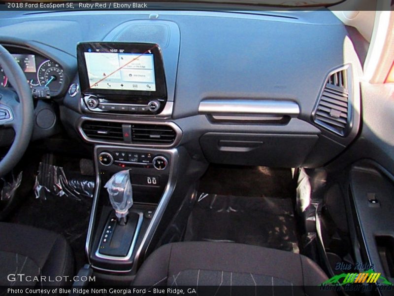 Ruby Red / Ebony Black 2018 Ford EcoSport SE